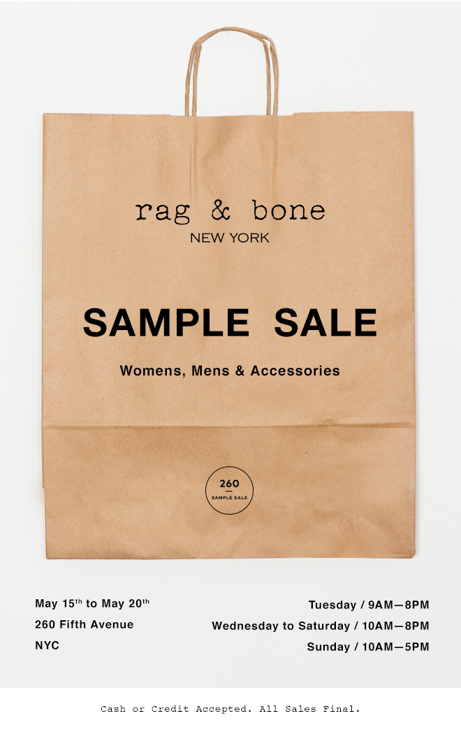 rag & bone sale